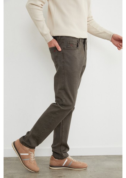Fermuarlı Regular Fit Jean indirimleri