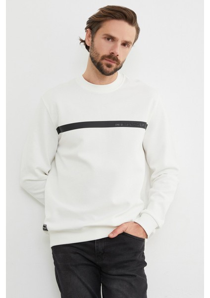 You`re Stronger Baskılı Bisiklet Yaka Sweatshirt