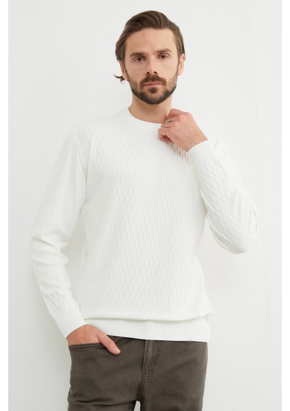 Basic Bisiklet Yaka Triko Kazak modelleri