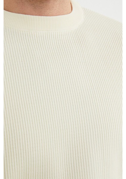 Basic Bisiklet Yaka Triko Kazak indirimleri