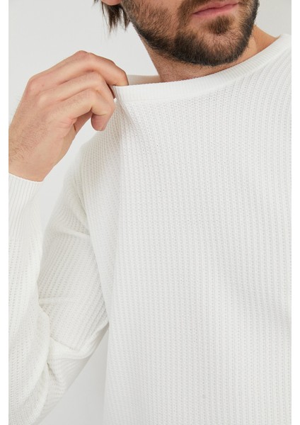 Basic Bisiklet Yaka Örgü Triko Kazak fırsatları