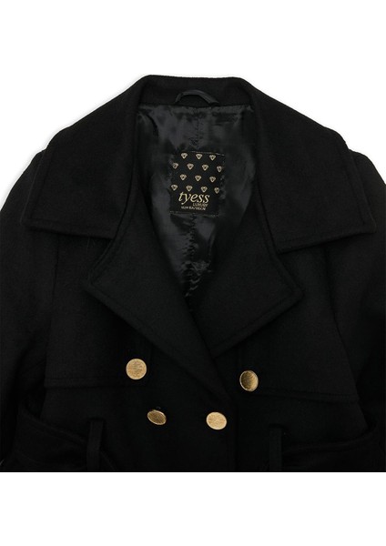 Bg Store Kız Çocuk Siyah Kaban fiyatları