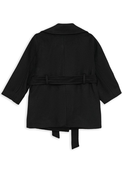 Bg Store Kız Çocuk Siyah Kaban modelleri