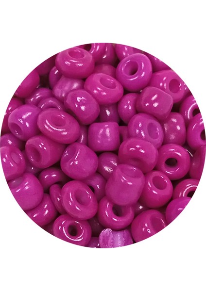 Dökme Cam Kum Boncuk Büyük Boy (6/0) 4 mm - 60 Gram - Eflatun - BNC138 fiyatları