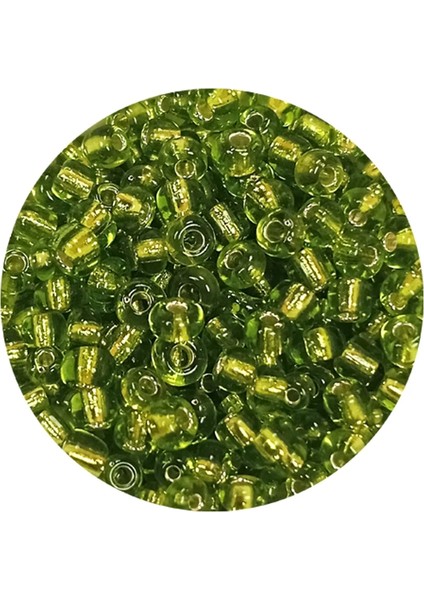 Dökme Cam Kum Boncuk (8/0) 3 mm - 20 Gram - Şeffaf Yeşil - BNC167 fiyatları
