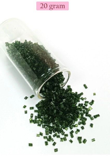 Kesme Cam Boncuk 2mm - 4 Renk - Toplam 80 Gram - BNC439 modelleri