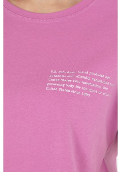 Kadın Menekşe Tişört 50282900-VR037