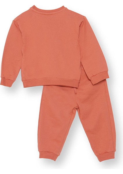 Erkek Bebek Eşofman Takımı Bisiklet Yaka Uzun Kol Ribanalı Paça fiyatları