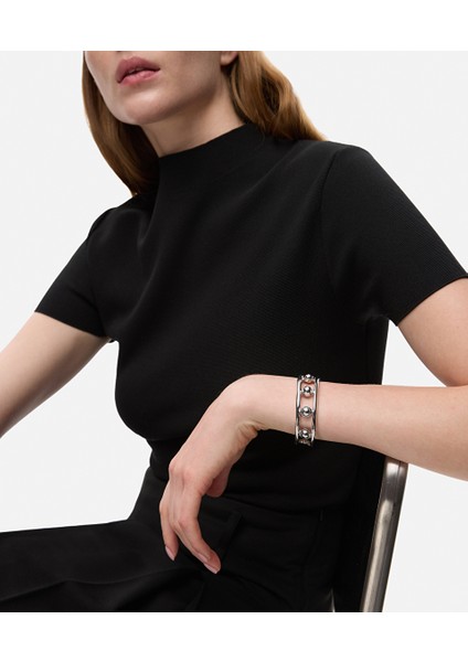 Metal Toplu Plaka Bileklik IW6250061036122