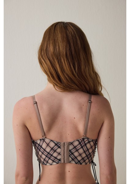 Askı Detaylı Balconette Kapsız Crop Büstiyer indirimleri