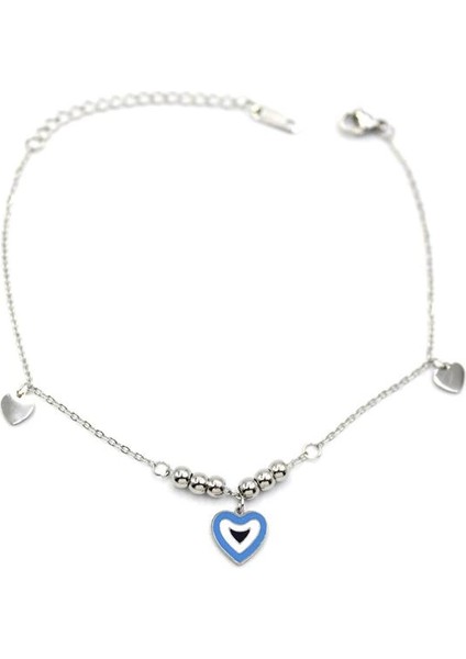 Kalp Halhal - Gümüş