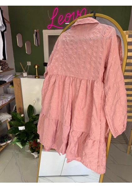Pembe Gofre Tunik modelleri