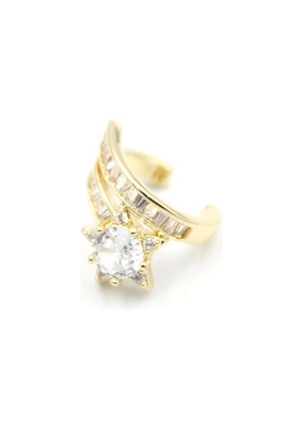 Taşlı Kıkırdak Küpe - Altın fiyatları