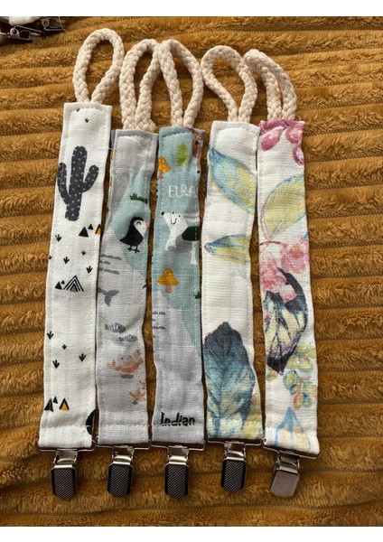 Müslin Emzik Askısı Gökkuşağı fiyatları