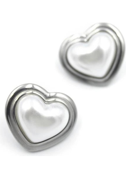 Inci Kalp Küpe - Gümüş fiyatları