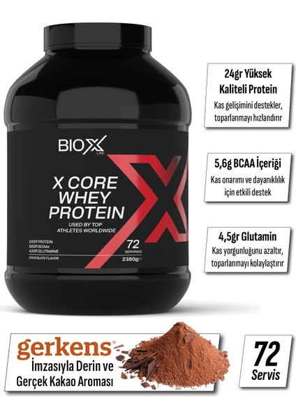 Whey Protein Çikolata Protein Tozu 72 Servis 2300 gr + Kreatin 100 Servis 300 gr + Shaker fırsatları