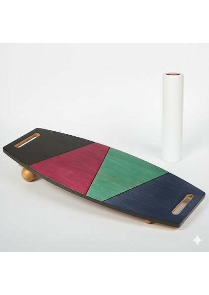 Denge Tahtası Balance Board Çift Fonksiyonlu Gym Board Rocket Board 73 x 31 cm fiyatları
