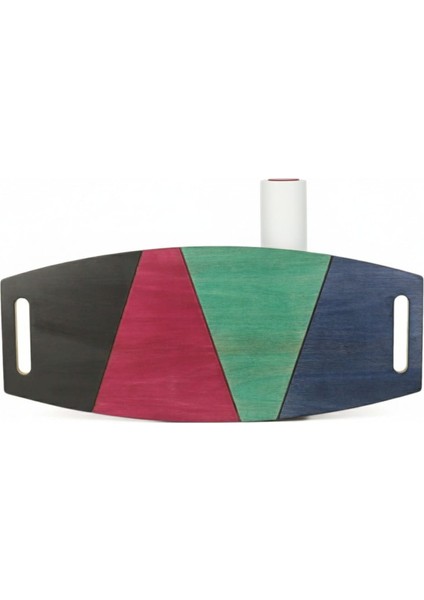 Denge Tahtası Balance Board Çift Fonksiyonlu Gym Board Rocket Board 73 x 31 cm indirimleri