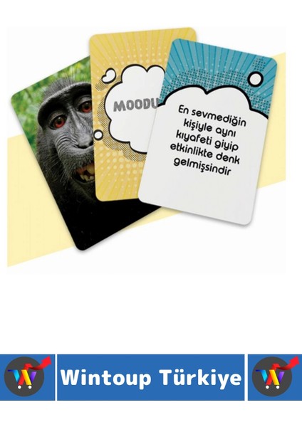 Eğlenceli Genç Yetişkin Arkadaş Yılbaşı Sosyalleşme Özel Gün Moodunu Bul-Klasik Oyun Kartları 80KART fiyatları