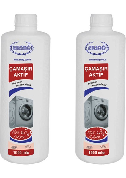 Hoş Kokulu Aktif Çamaşır 2 X 1 L