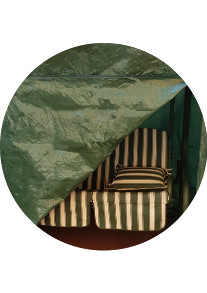 GRDC204E Masa Takımı Koruma Örtüsü / Kılıfı PE (160 cm x 160 cm x 100 cm) modelleri