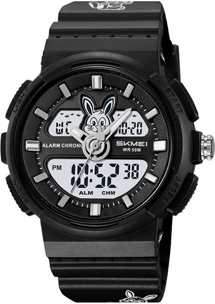 Yeni Çocuk Saati Işıklı Su Geçirmez Çok Fonksiyonlu Saat Çizgi Film Kadranlı Öğrenci Saati Erkekler Için (Yurt Dışından)