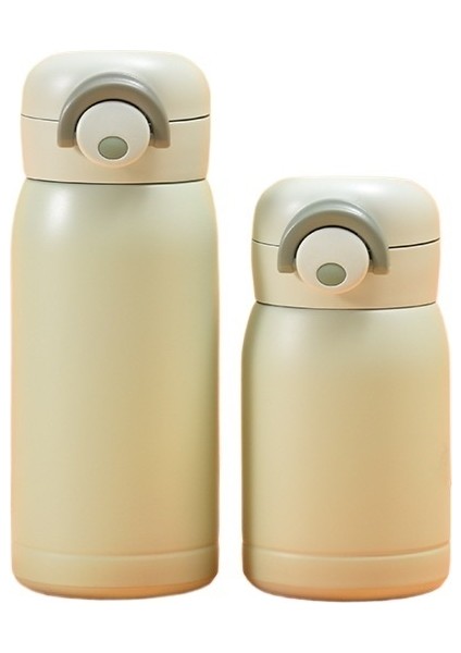 Yüksek Değerli Basit 304 Paslanmaz Çelik Mini Termos Bardak Vakumlu Taşınabilir Kilitli Cep Bardak Öğrenci Zıplama Bardağı (Yurt Dışından)