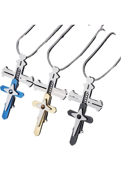 Orijinal Mekanik Dekompresyon Haç Kolye Bölünmüş Üç Katmanlı Edc Mandal Haç Kolye Ucu (Yurt Dışından) fiyatları