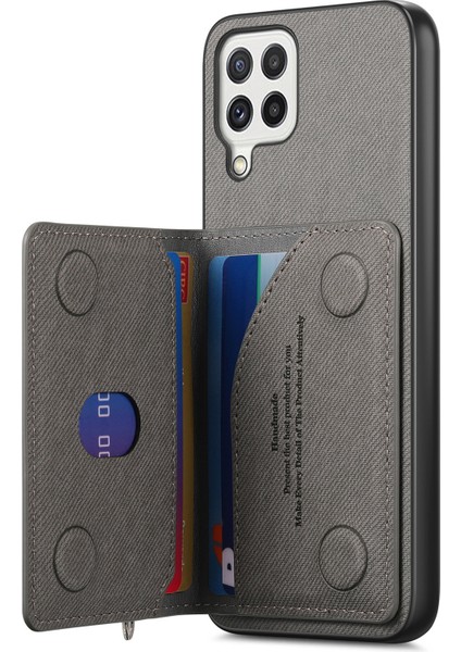 Samsung Galaxy A22 4g Uyumlu Cüzdanlı Telefon Kılıfı – Pu Deri, Fermuarlı Kart Bölmeli, Manyetik Kapatma, Darbe ve Düşme Koruması (Yurt Dışından) indirimleri
