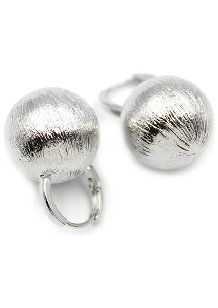 Top Küpe - Gümüş