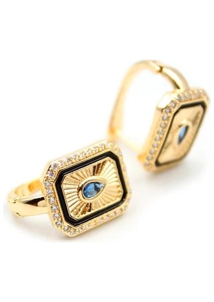 Damla Taşlı Küpe - Mavi fiyatları