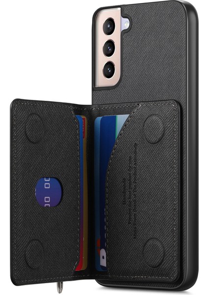 Samsung Galaxy S21 Uyumlu Cüzdanlı Telefon Kılıfı – Pu Deri, Fermuarlı Kart Bölmeli, Manyetik Kapatma, Darbe ve Düşme Koruması (Yurt Dışından) indirimleri