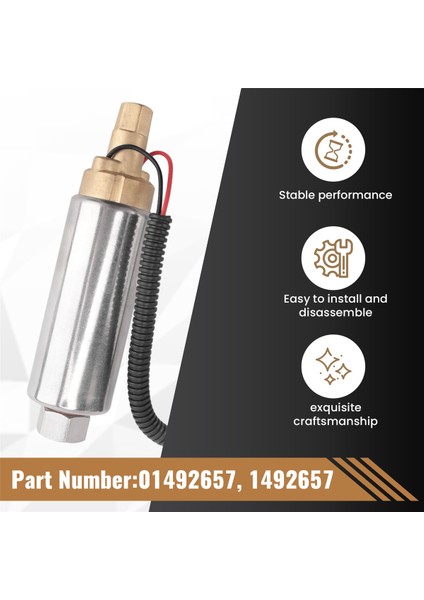 12V Yakıt Pompası 01492657 1492657 Onan Jeneratörü Için Hgjaa Hgjad (Yurt Dışından) fırsatları