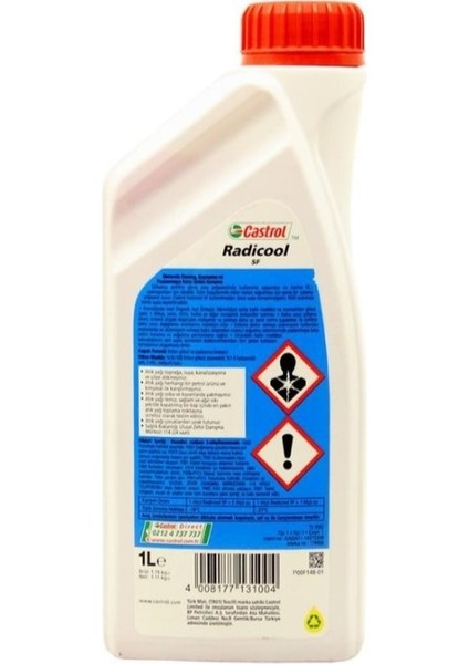 Radicool Sf Organik Kırmızı Konsantre Antifiriz 1 Litre modelleri