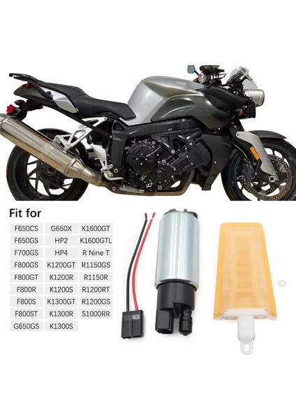 Bmw K1200GT K1200R K1200S Için Motosiklet Yakıt Pompası K1300GT K1300R K1300S K1600GT F650GS F800R Motosiklet Aksesuarları (Yurt Dışından) fiyatları