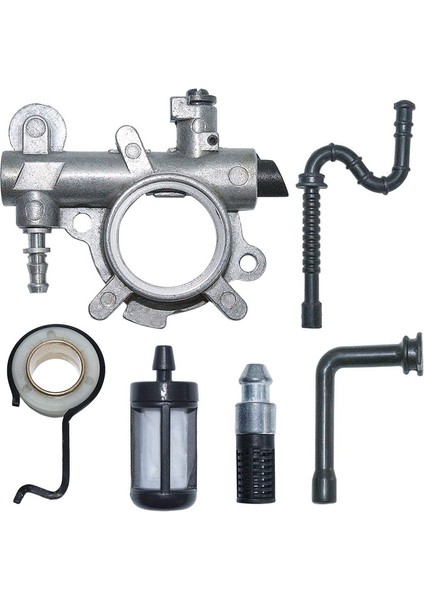 Petrol Pompası Yağcı Solucan Dişli Akaryakıt Yağı Filtre Çizgisi Kiti Stıhl Için Uygun 034 036 MS360 Şerini 1125 640 3201 (Yurt Dışından)