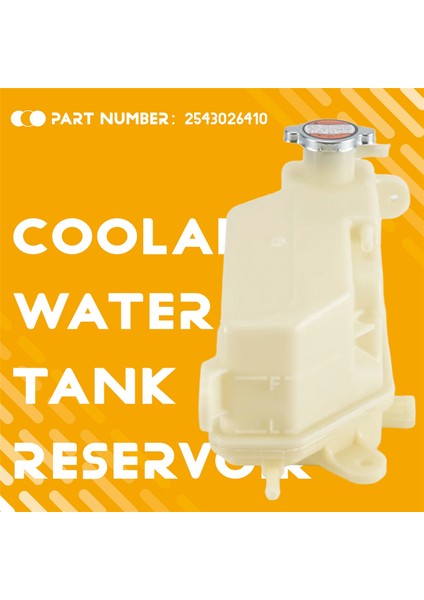 Hyundai Santa Fe 2000-2005 25430-26410 2543026410 Için Araba Motoru Soğutucu Tank Rezervuarı (Yurt Dışından) fırsatları