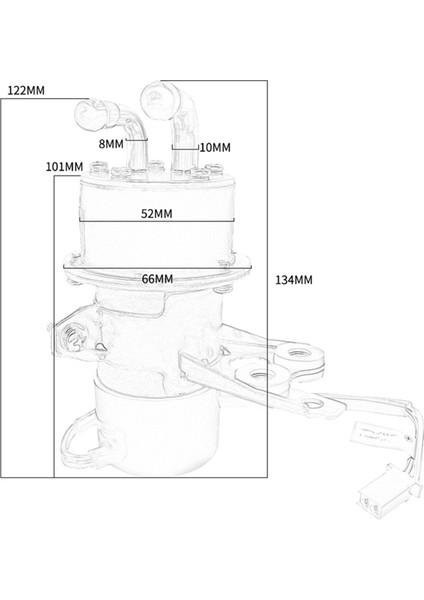 Yamaha Yamaha Yzf-R1 Yzfr1 R1 Yzf-R6 VMAX1200 VMX12 FZS1000 Fz1 YZF1000R Yakıt Pompası Için Motosiklet Benzinli Yakıt Pompası (Yurt Dışından) modelleri