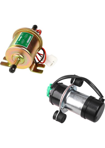 2 Pcs Evrensel 12V Yakıt Pompası Elektrikli Yakıt Pompası, Gümüş ve Altın (Yurt Dışından) fiyatları