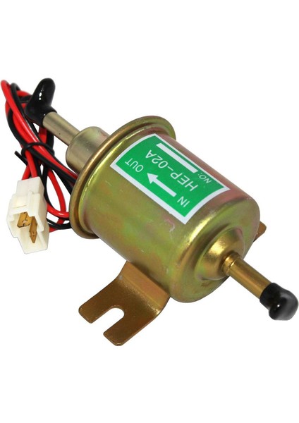 2x Evrensel 12V Yakıt Pompası HEP-02A Elektrikli Gaz Düşük Basınçlı Ham Yağ Pompası (Yurt Dışından) modelleri