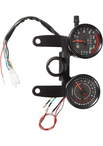 Evrensel Motosiklet Hız Tezgahı Kilometre Sometresi LED Arka Işık Takometresi (Yurt Dışından) modelleri