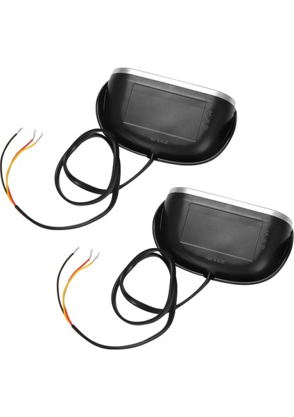 2x Araba Evrensel 50-9999RPM Takometre LCD Dijital Ekran Motor Takometre Tekne Kamyonu LCD Ekran Rpm Metre (Yurt Dışından)