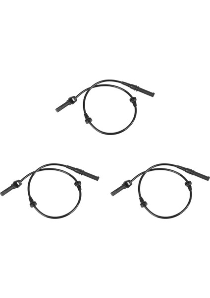 3x 34526771776 Bmw X5 X6 Için Abs Tekerlek Hız Sensörü (Yurt Dışından)