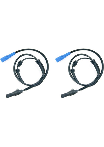 Citroen C3 C4 Ds3 Peugeot 2008 207 301 Ön Sol ve Sağ 4545.E4 Için 2x Abs Tekerlek Hız Sensörü (Yurt Dışından)