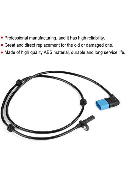 Mercedes-Benz Için 3x Arka Tekerlek Hız Sensörü Motor Hız Sensörü 2469059402 A24690594 (Yurt Dışından) fırsatları