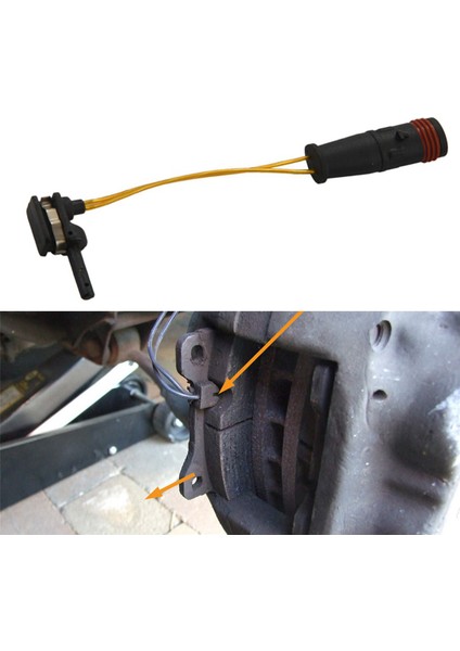 5x 2205401717 2115401717 Ön Arka Fren Yastığı Aşınma Sensörü Mercedes-Benz W203 W220 W211 W221 (Yurt Dışından) modelleri