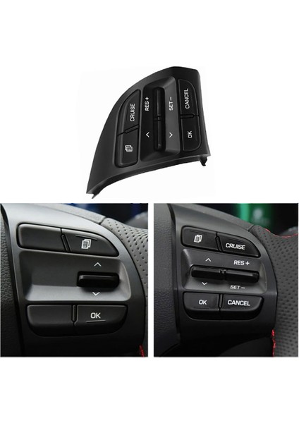 Hyundai Elantra Için 1.4t 2016-2018 Cruise Control Switch Düğmesi Çok Fonksiyonlu Direksiyon Düğmesi Anahtarı 96720-F0140 (Yurt Dışından) fiyatları