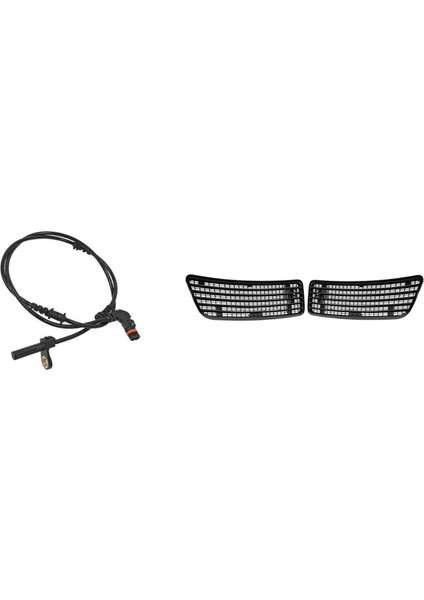 Mercedes Için 1x Benz W221 C216 Abs Tekerlek Hız Sensörü ve 1paır Hout Üst Izgara Havalandırma 2007-2013 Mercedes S550 W221 (Yurt Dışından)