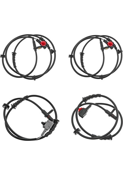 4pcs Nissan Tiida Için Ön Sağ Abs Tekerlek Hız Sensörü C11 47910-ED500 47901-ED500 47900-ED500 (Yurt Dışından)