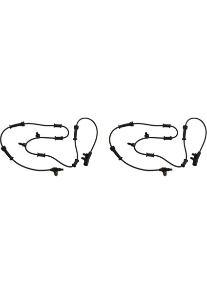 2x 68003281AD Tekerlek Hız Sensörü Ön Tekerlek Hızlı Abs Sensörü Jeep Wrangler Için Otomobil Jk 2007-2018 (Yurt Dışından)